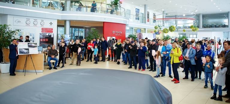 Изображение на странице Последние новости и события в мире Toyota Тойота Центр Тюмень Юг
